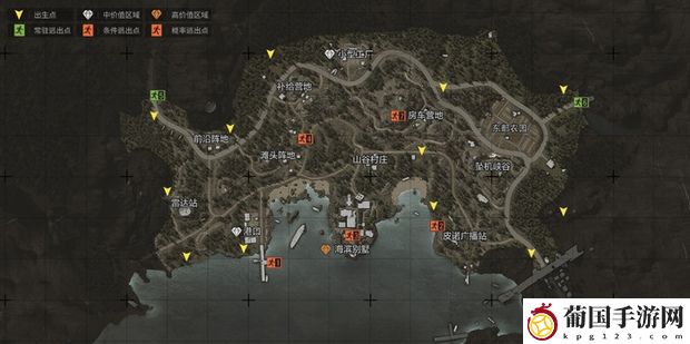 暗区突围物资分布图