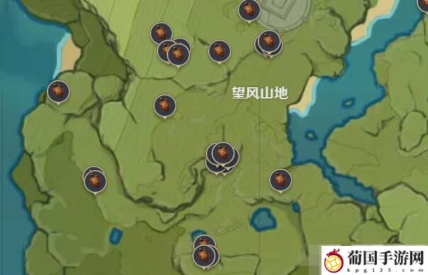 原神2.6百货奇货第二天材料分布图