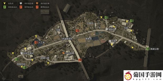 暗区突围物资分布图