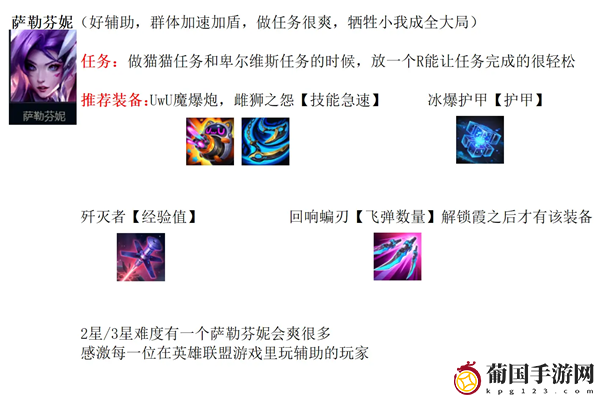 无尽狂潮萨勒芬妮技能搭配攻略