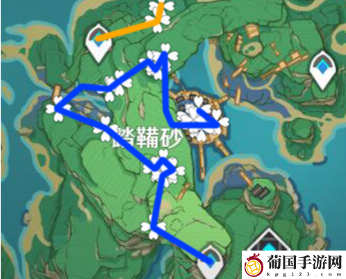 原神鬼兜虫分布图标注
