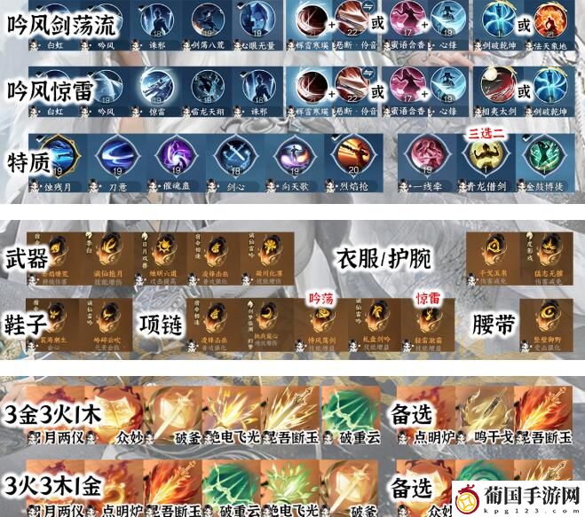 逆水寒手游龙吟1.3.1PVE玩法搭配一览