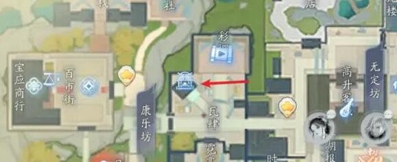 射雕神秘商人位置介绍