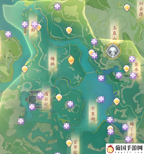 射雕梅坞风华位置一览