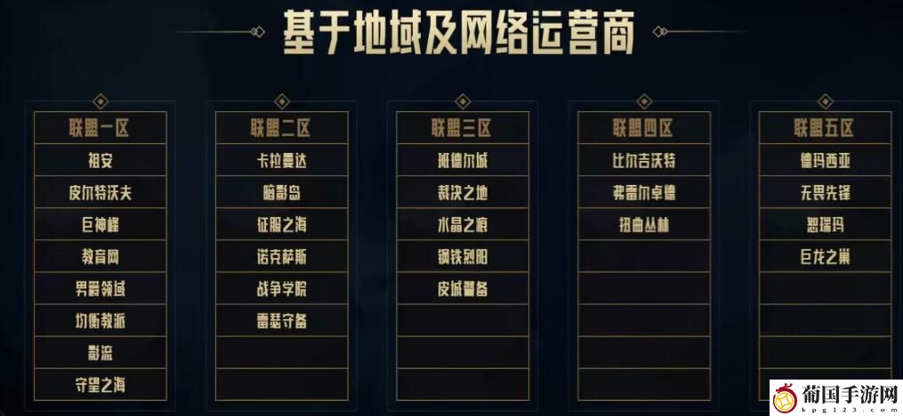 英雄联盟五区合区时间介绍
