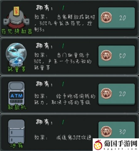 猛鬼宿舍高科技道具有哪些 猛鬼宿舍高科技道具一览