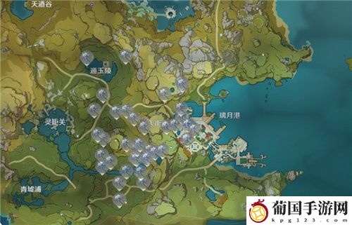 原神2.3琉璃百合位置介绍