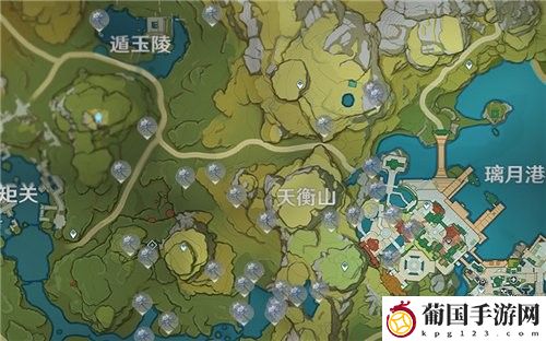 原神2.3琉璃百合位置分享
