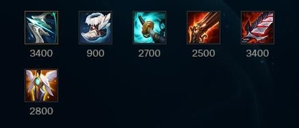 LOL无限火力烬最强出装方法